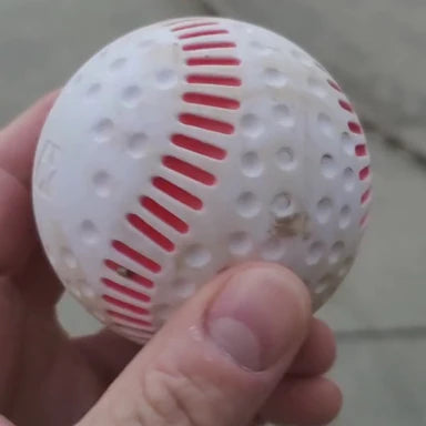 Seamed Pitching Machine Baseballs-1 dozen