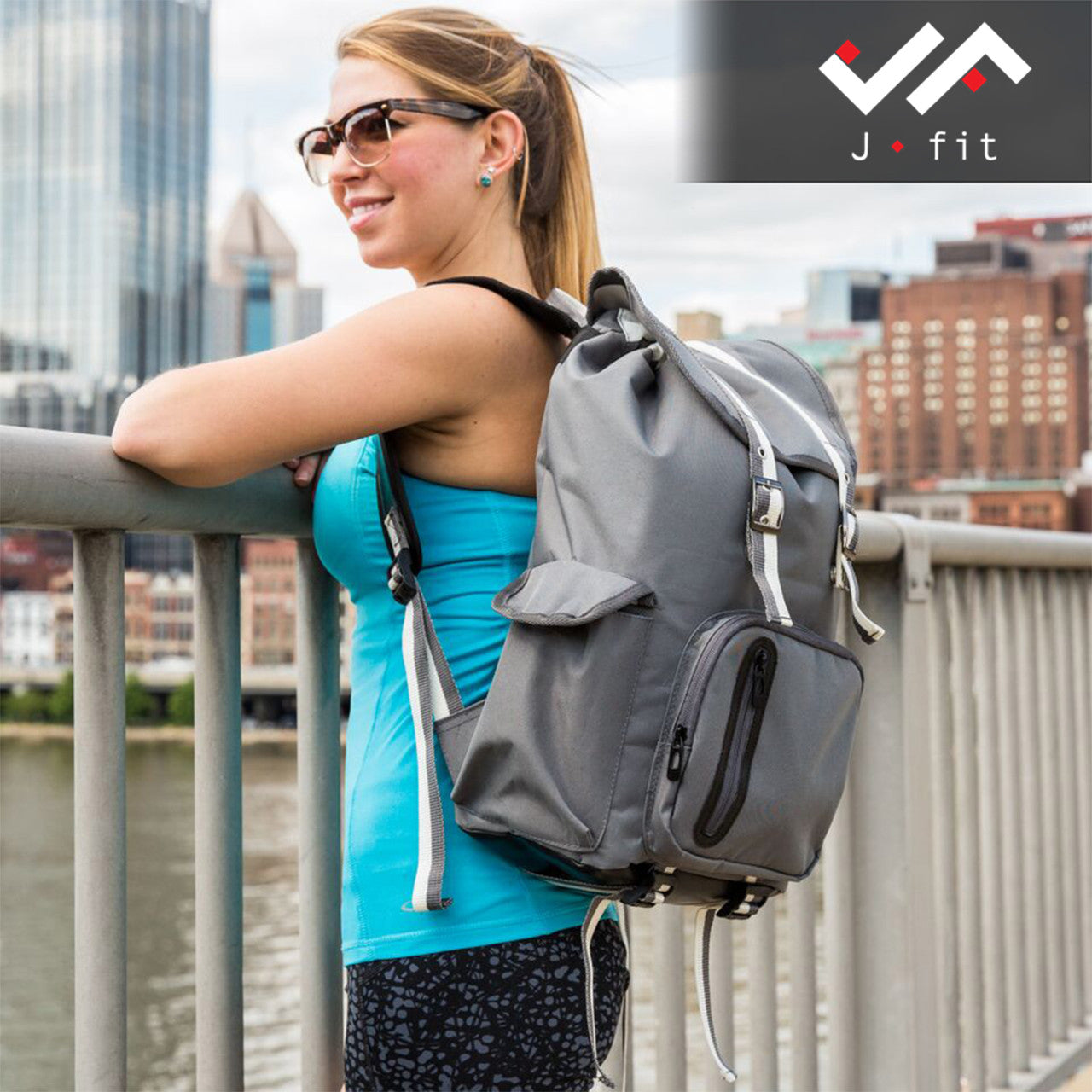 CINDY BAG DK GREY BACKPACK