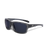 Black Translucent - Grey Lens with Blue Mirror
