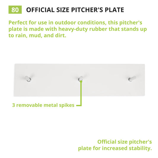 3-SPIKE Pitcher's Plate