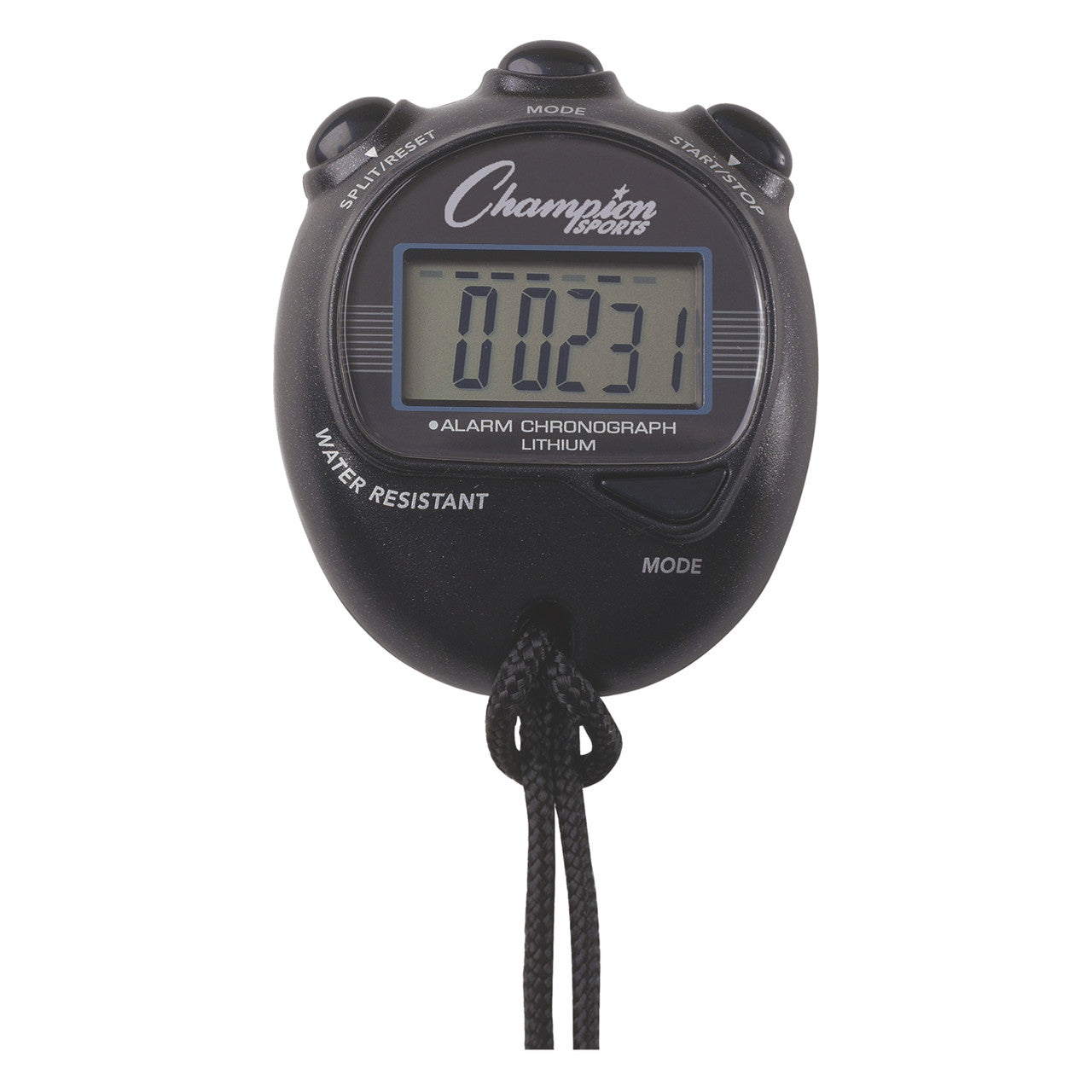 Stop Watch Black