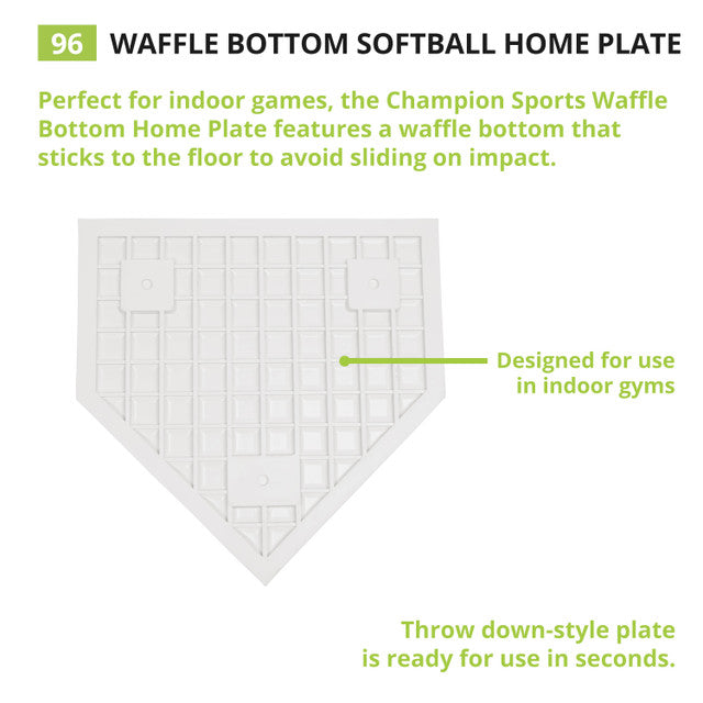 Waffle Bottom Homeplate