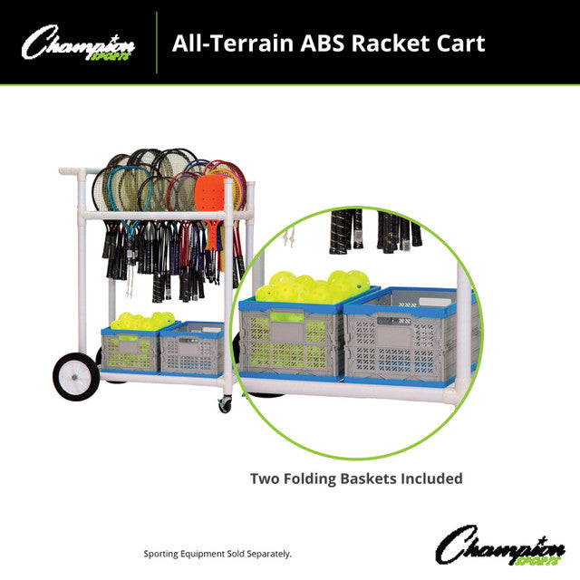 All-Terrain ABS Racket Cart
