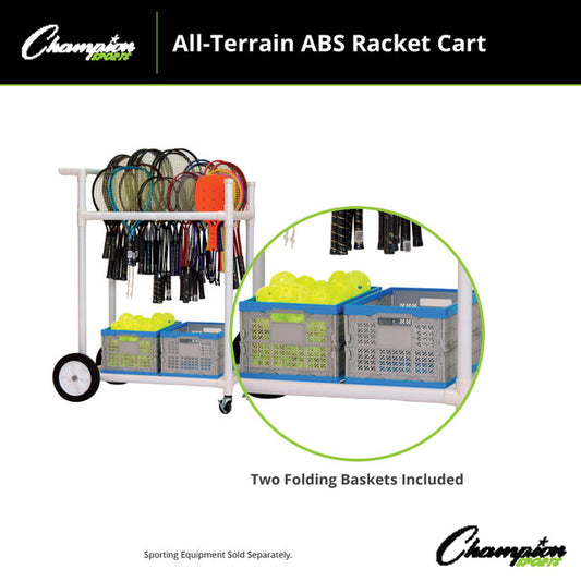 All-Terrain ABS Racket Cart