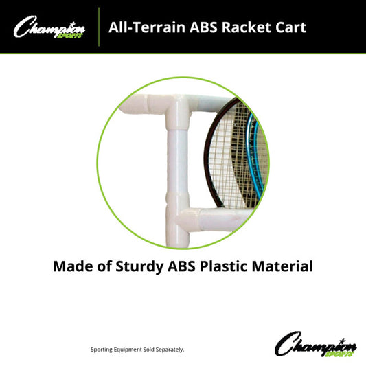 All-Terrain ABS Racket Cart