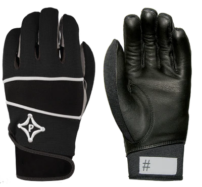PalmGard Â® Coach's Winter Gloves - Adult - Black w/Grey