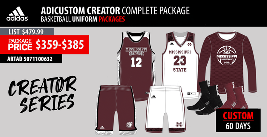 AdiCustom Creator Complete Basketball Uniform Package