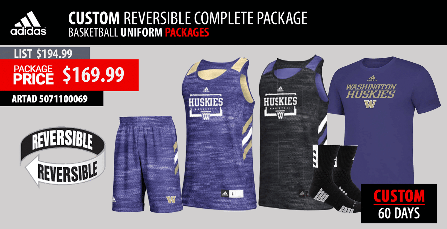 ADIDAS CUSTOM REVERSIBLE COMPLETE PACKAGE