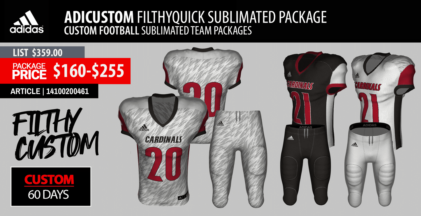 Adicustom Filthyquick Sublimated Package