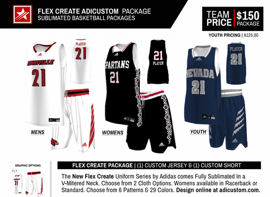 FLEX CREATE ADICUSTOM PACKAGE