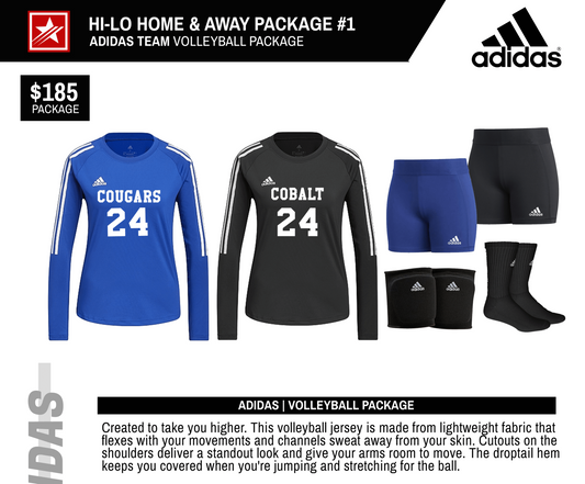 ADIDAS HI LO HOME & AWAY PACKAGE #1