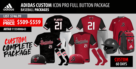 ADIDAS ICON PRO SUBLIMATED UNIFORM PACKAGE