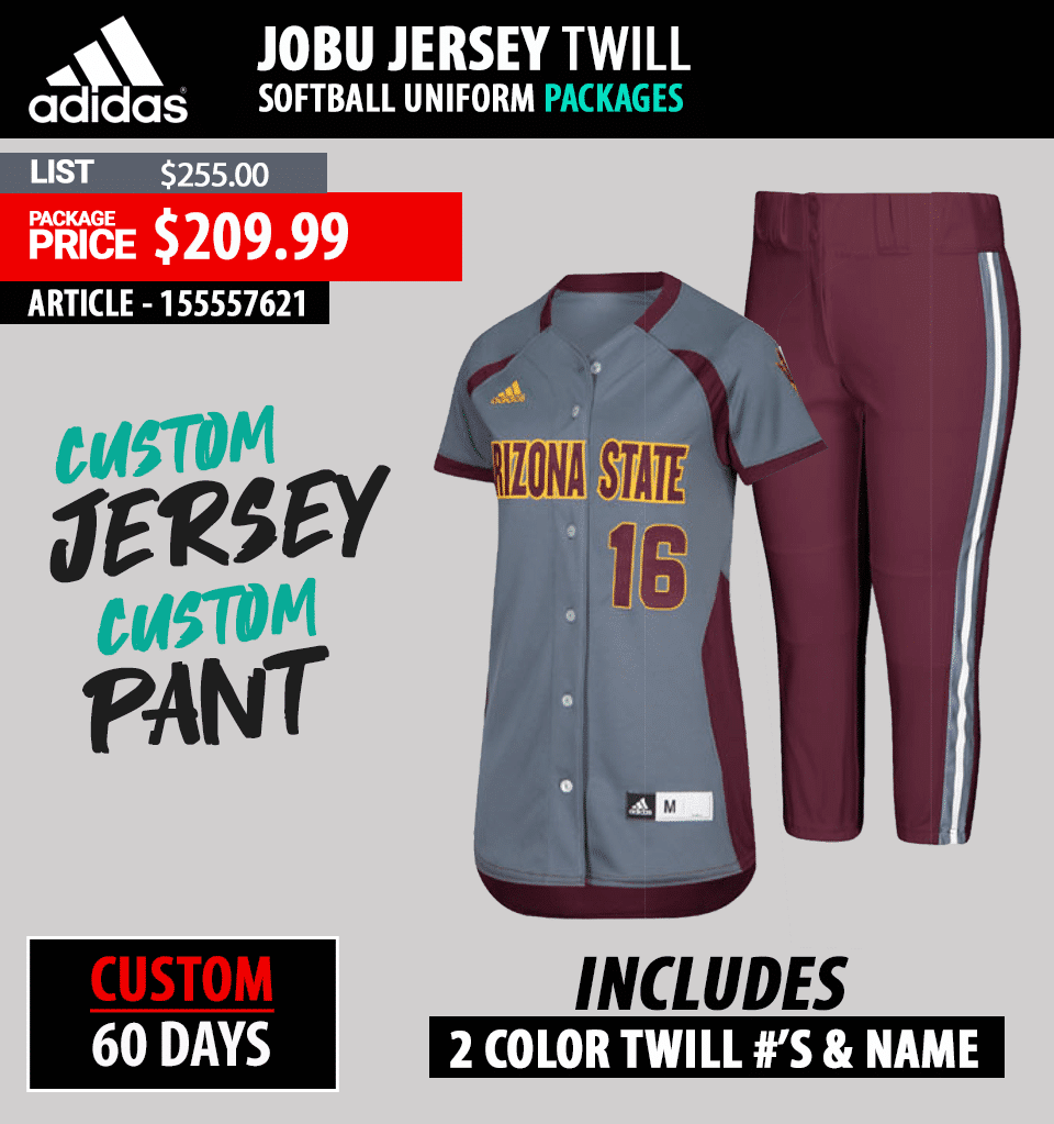 ADIDAS JOBU JERSEY TWILL PACKAGE