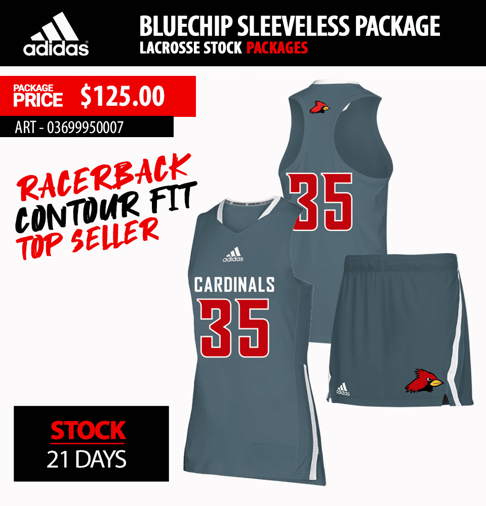 ADIDAS BLUECHIP SLEEVELESS LACROSSE PACKAGE