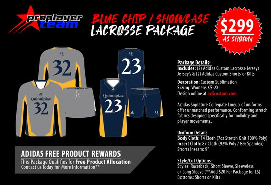 ADIDAS BLUECHIP / SHOWCASE LACROSSE PACKAGE