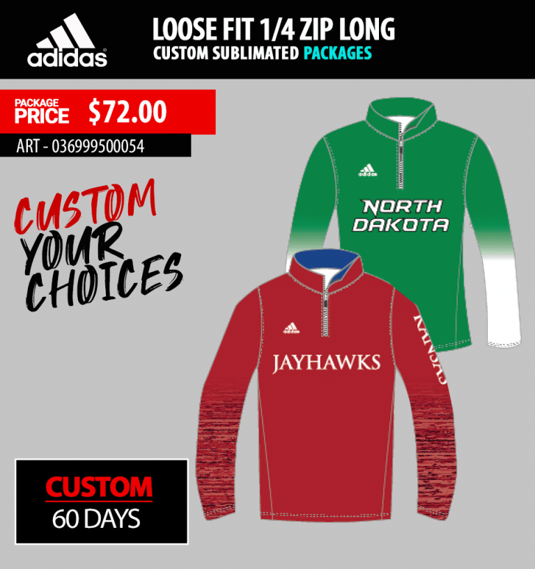 Loose Fit 1/4 ZIP Long