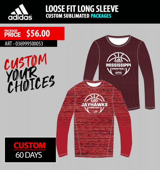 ADIDAS LOOSE FIT LONG SLEEVE