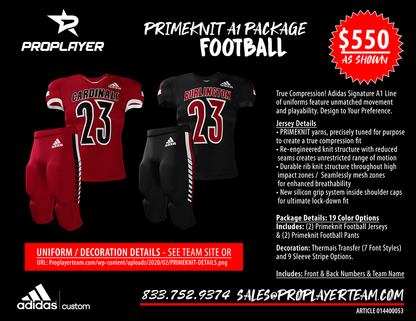 ADIDAS PRIMEKNIT A1 HOME & AWAY PACKAGE