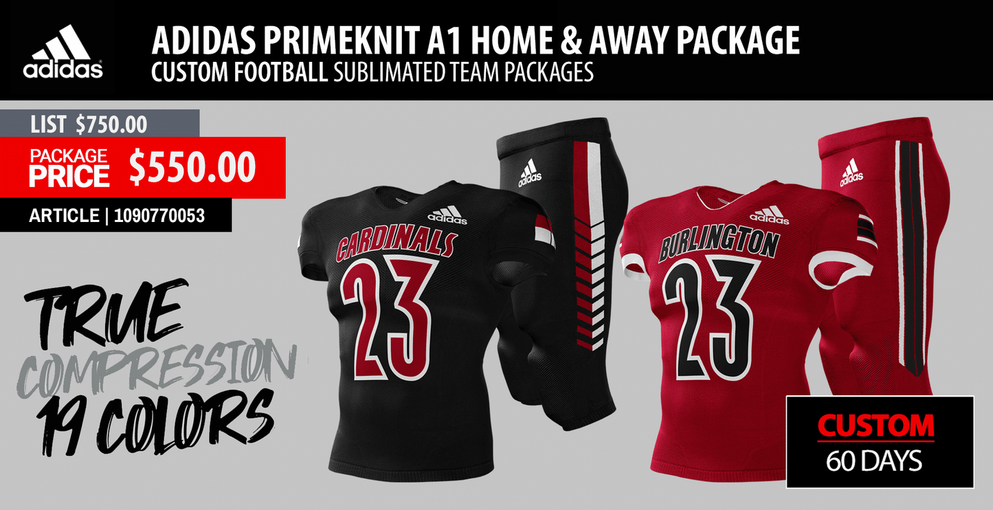 ADIDAS PRIMEKNIT A1 HOME & AWAY PACKAGE