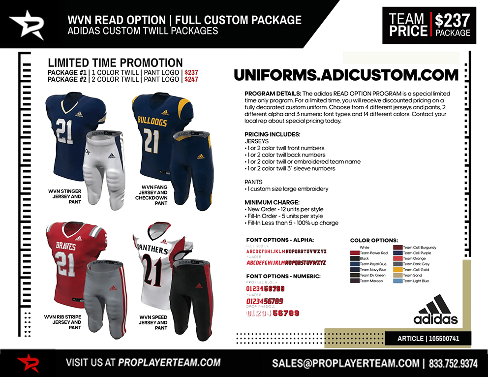 ADICUSTOM READ OPTION PROGRAM