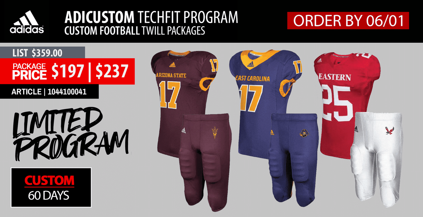 ADICUSTOM TECHFIT PROGRAM