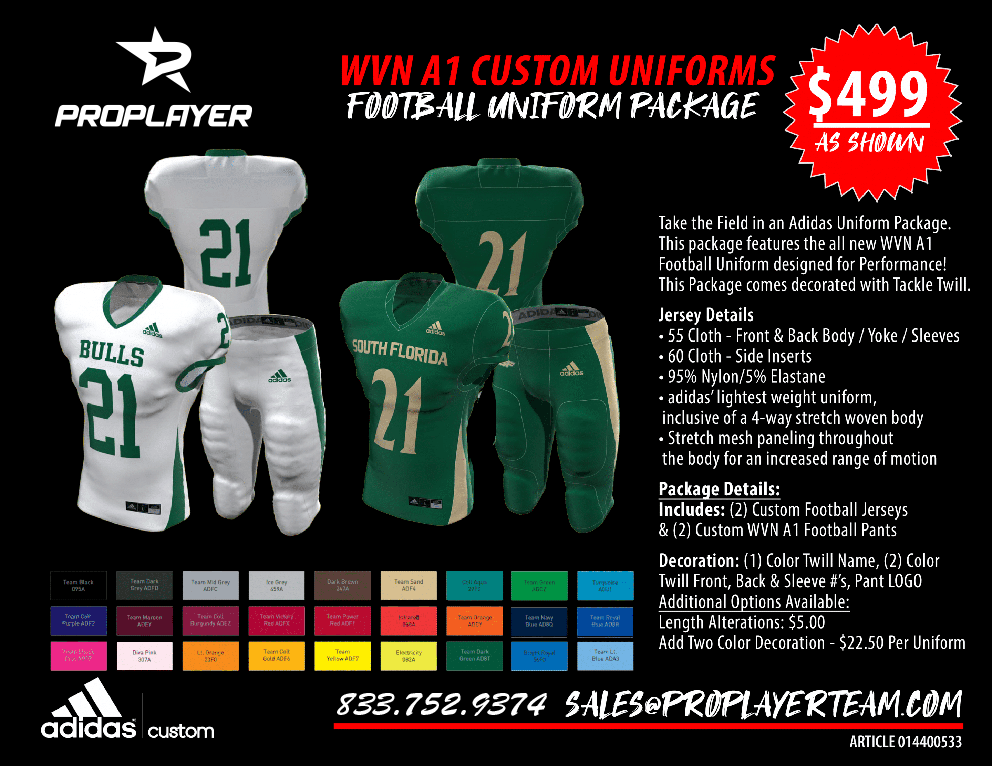 ADICUSTOM WYN A1 HOME & AWAY PACKAGE