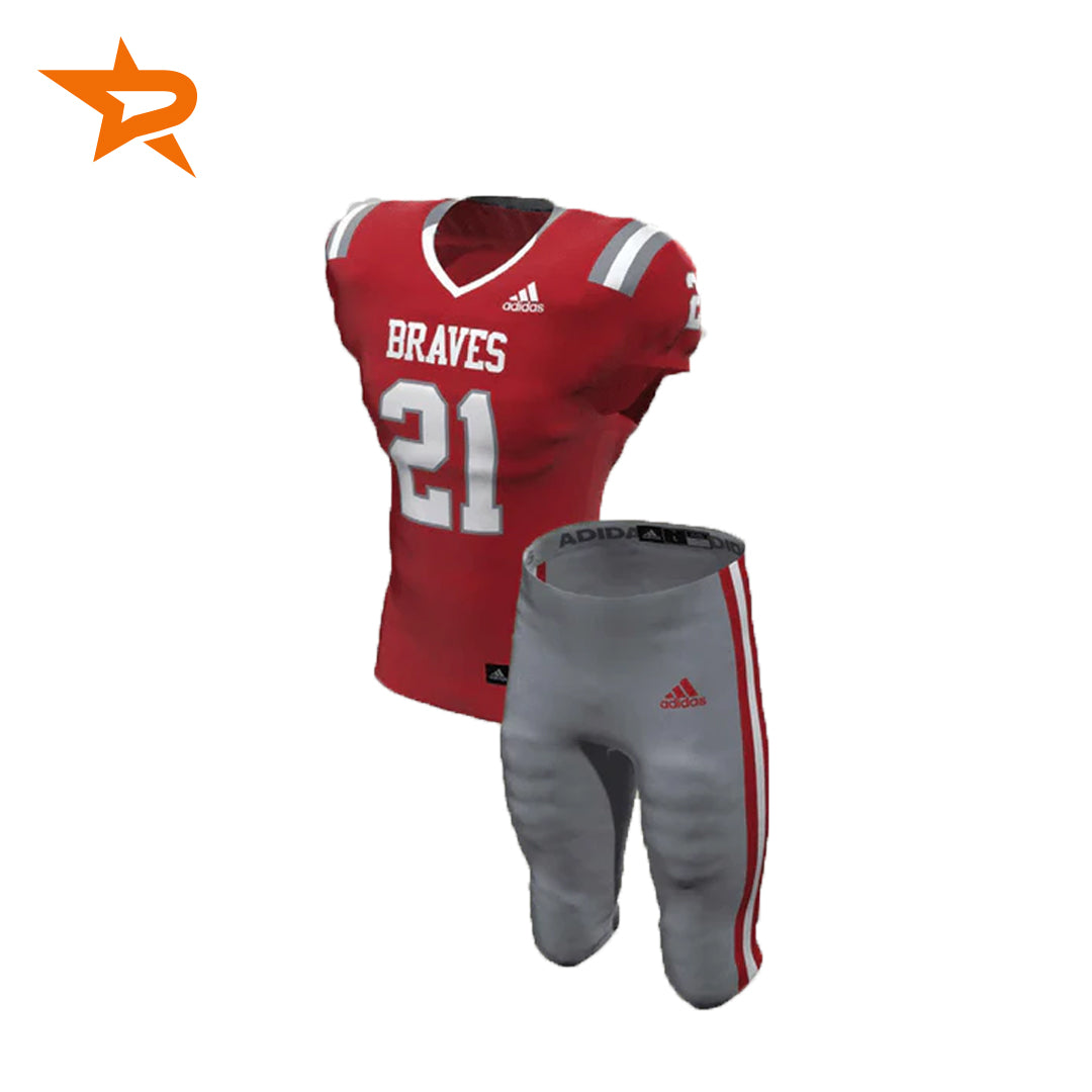 Adidas WVN Rib Stripe Custom Football Packages Set