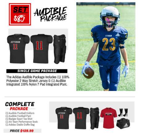 Adidas Audible Stock Complete Package