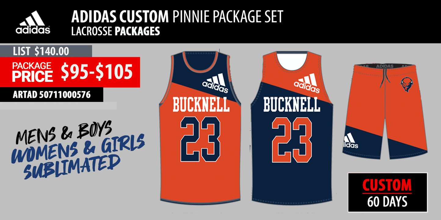 Adidas Custom Pinnie Package Set