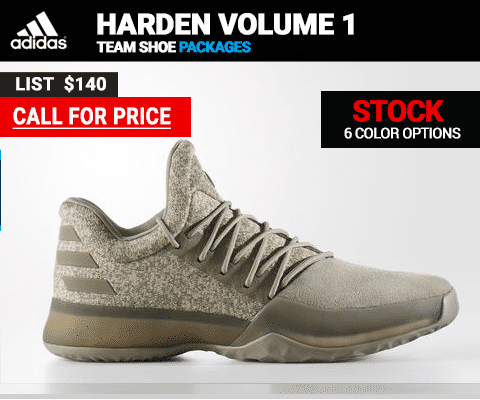 Adidas Harden Volume 1 Team Shoe Package