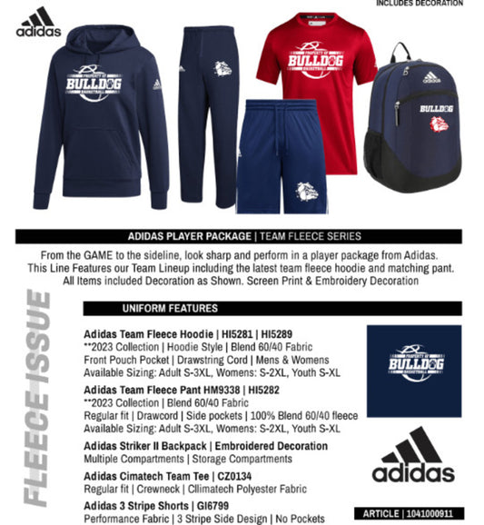 Adidas Team Fleece Complete Package
