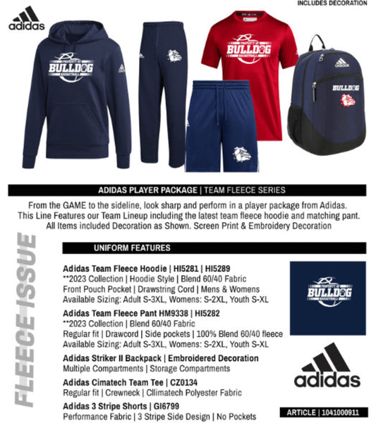 Adidas Team Fleece Complete Package