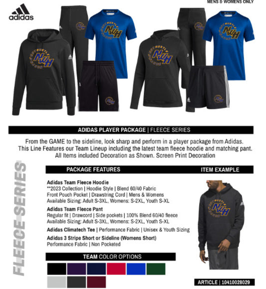 Adidas Team Fleece Player Package