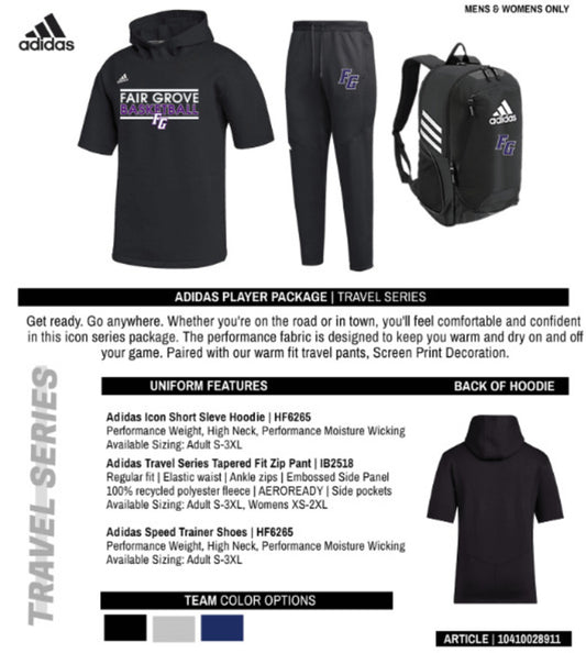 Adidas Team Icon Short Sleeve Package