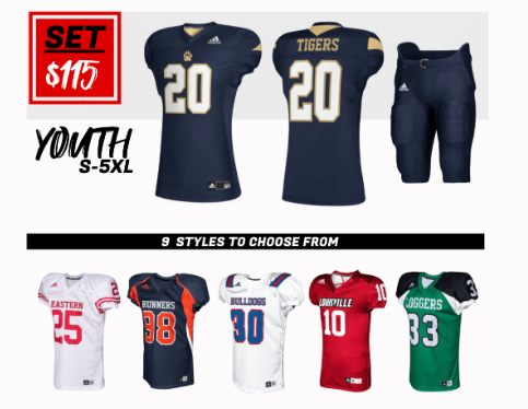 Adidas Youth Pro-Freestyle Football Uniform Package