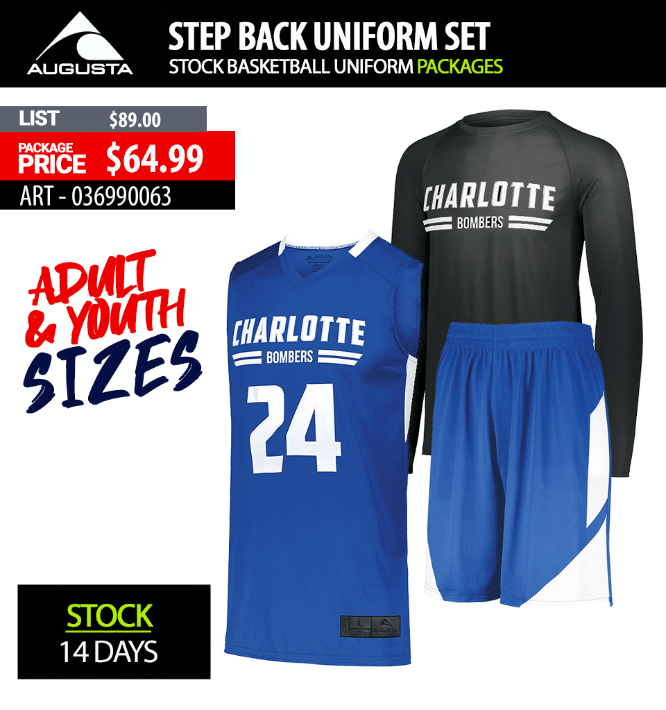 AUGUSTA STEP BACK UNIFORM SET