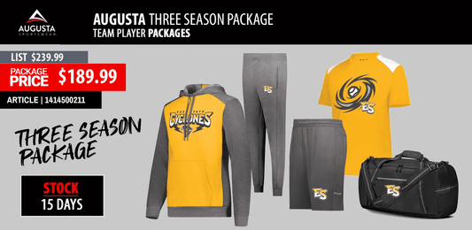 AUGUSTA THREE SEASON COMPLETE PACKAGE