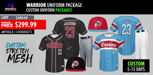 RUSSELL ATHLETIC FREESTYLE WARRIOR SUBLIMATED PACKAGE