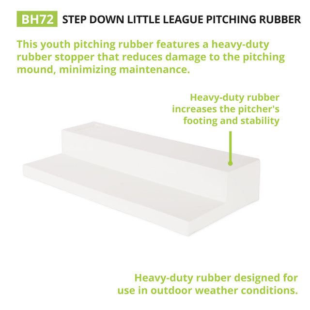 Step Down Pitching Rubber