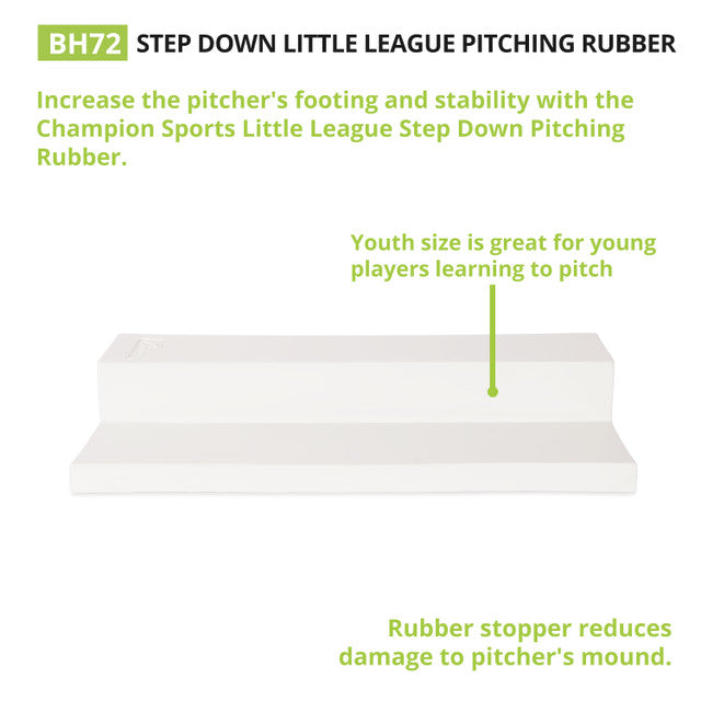 Step Down Pitching Rubber