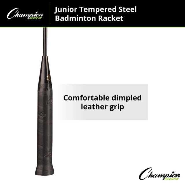 Junior Tempered Steel Badminton Racket