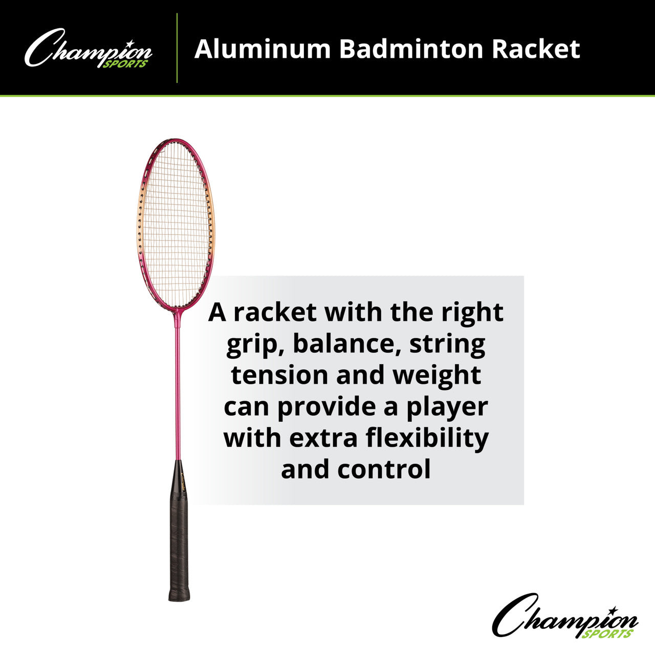 Aluminum Badminton Racket