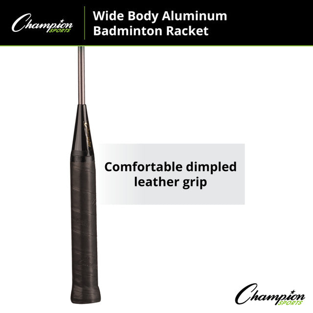 Wide Body Aluminum Badminton Racket