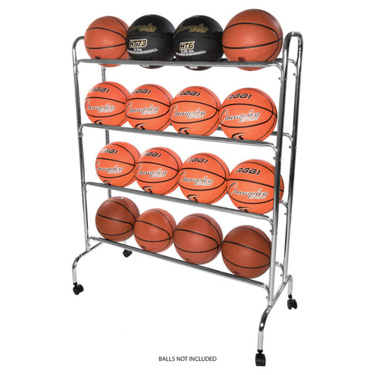 16 Ball Powder-Coated Ball Cart