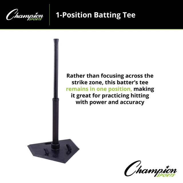 1 Position Batting Tee
