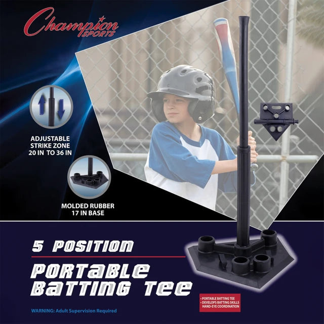 5 Position Batting Tee