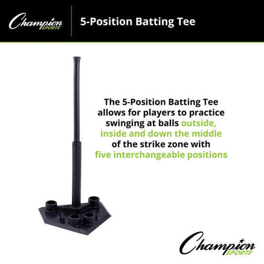 5 Position Batting Tee