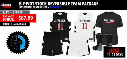 B-PIVOT STOCK REVERSIBLE TEAM PACKAGE