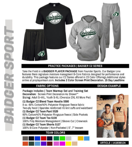 Badger C2 Collection Player Package