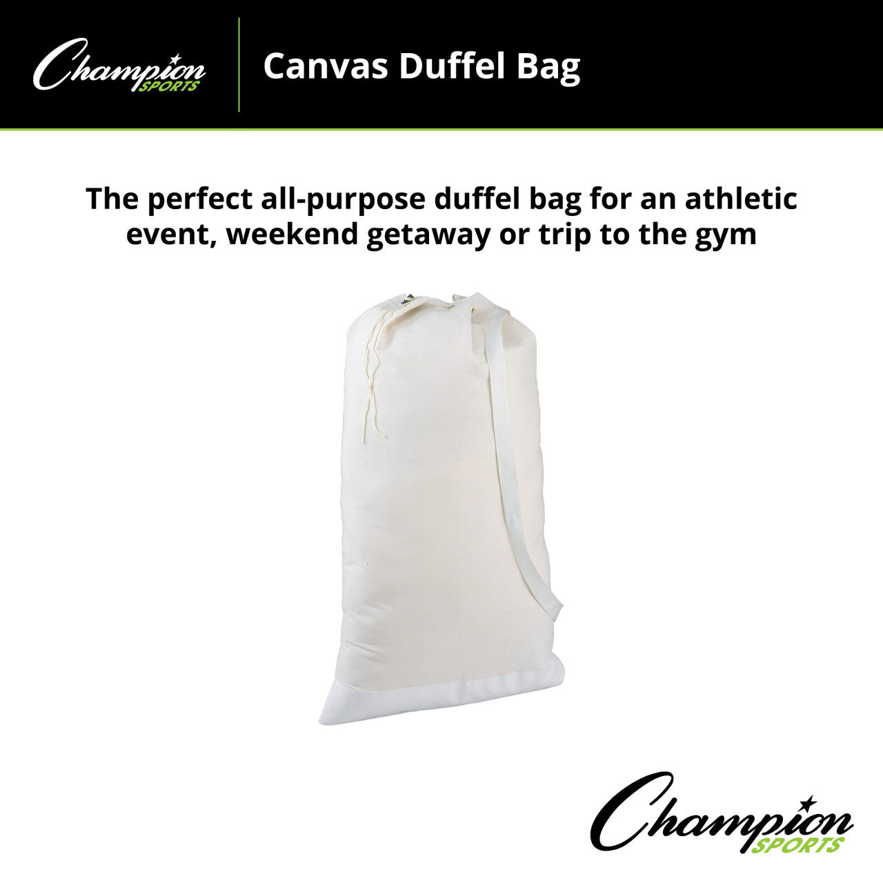 Canvas Duffle Bag